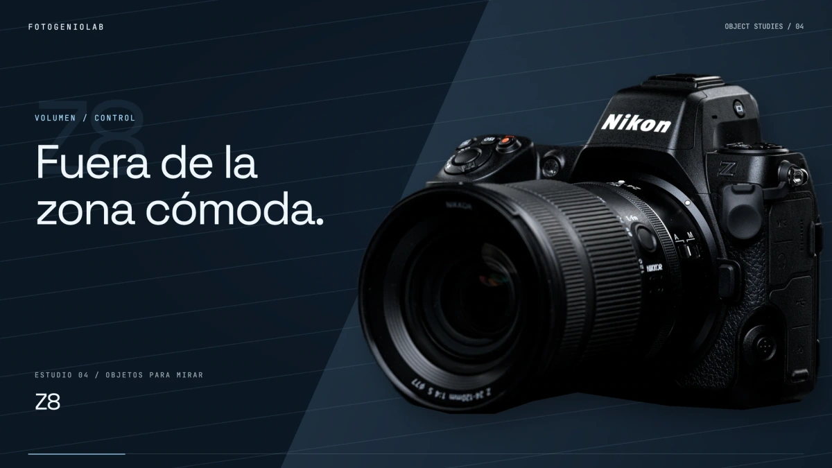 Composición editorial FotogenioLab de Nikon Z8