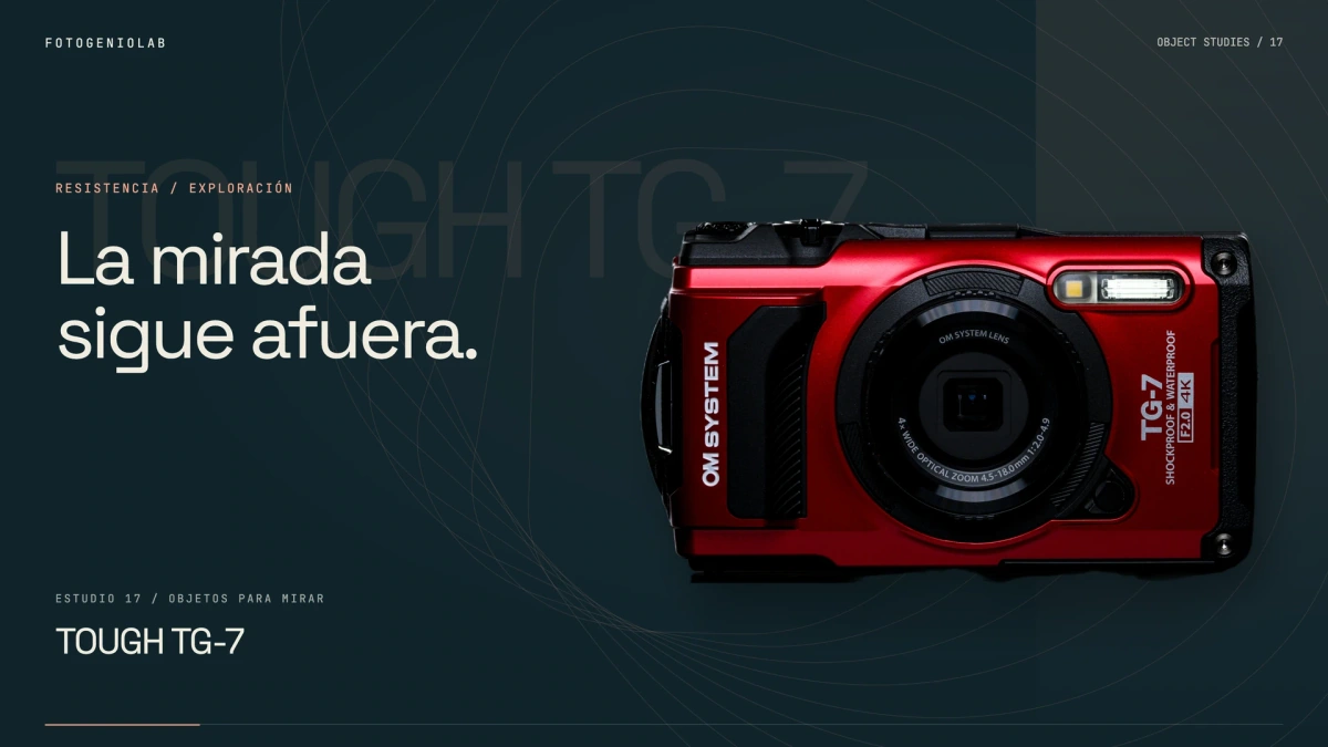 Composición editorial FotogenioLab de OM SYSTEM Tough TG-7