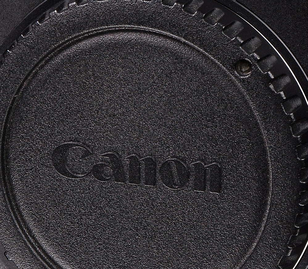 Una montura protegida de Canon EOS 5D Mark IV
