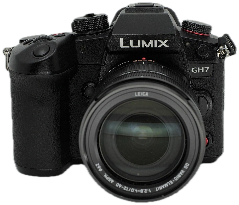 GH7 negra con Leica DG Vario-Elmarit 12–60mm