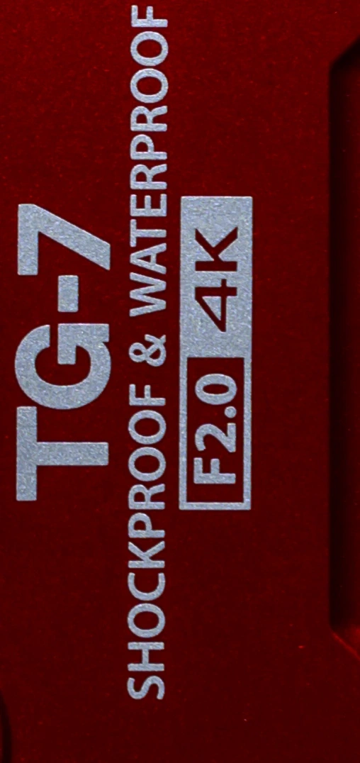 La firma Tough de OM SYSTEM Tough TG-7