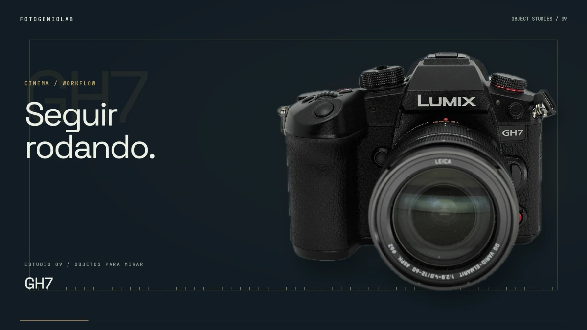 Composición editorial FotogenioLab de Panasonic Lumix GH7