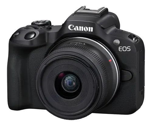Canon EOS R50 con lente RF-S 18-45mm para creadores - recomendado por Fotogenio