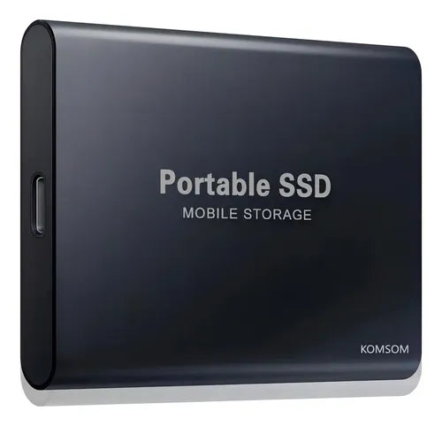 SSD externo Komsom M970N 2TB USB-C para archivos creativos - recomendado por Fotogenio