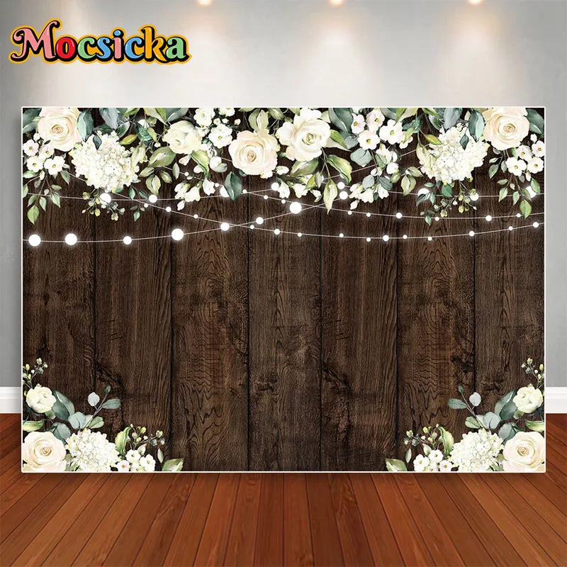 Fondo fotográfico de vinil o tela para bodas y eventos