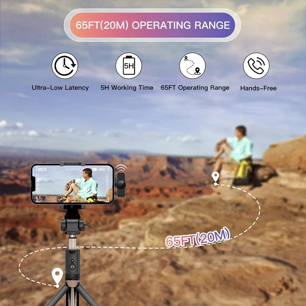 Micrófono de solapa inalámbrico para celular, cámara y PC