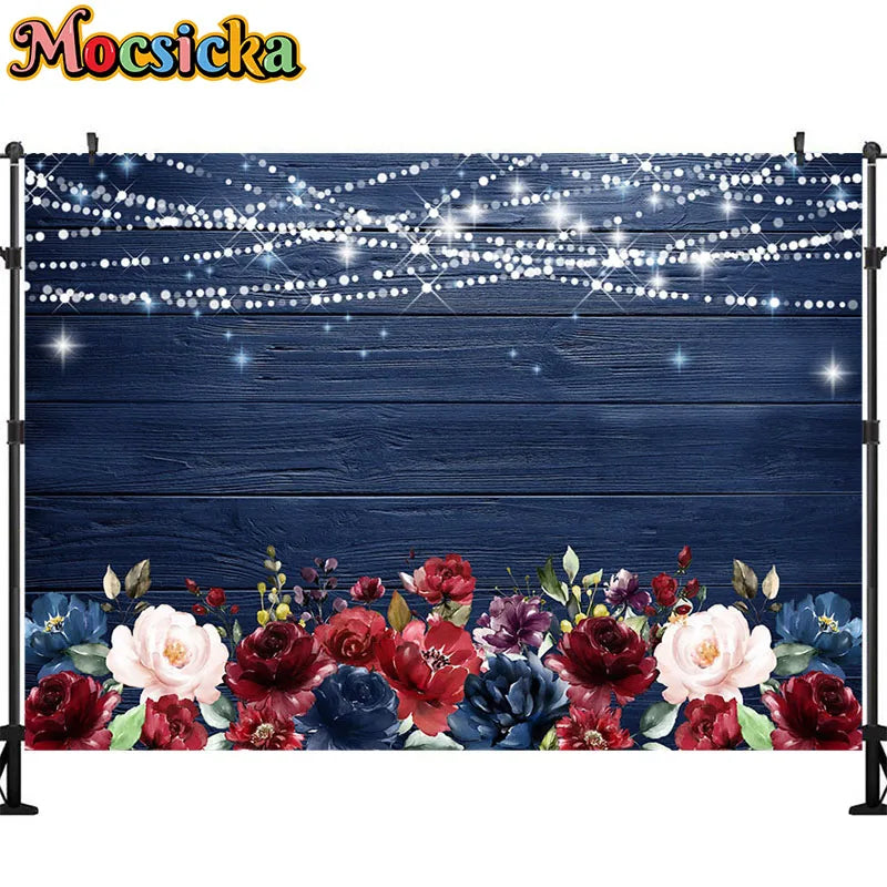 Fondo fotográfico de vinil o tela para bodas y eventos