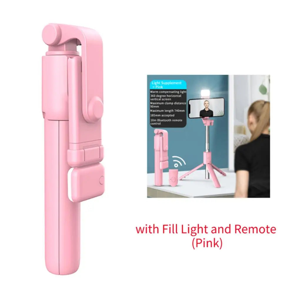 Selfie stick Bluetooth con control remoto