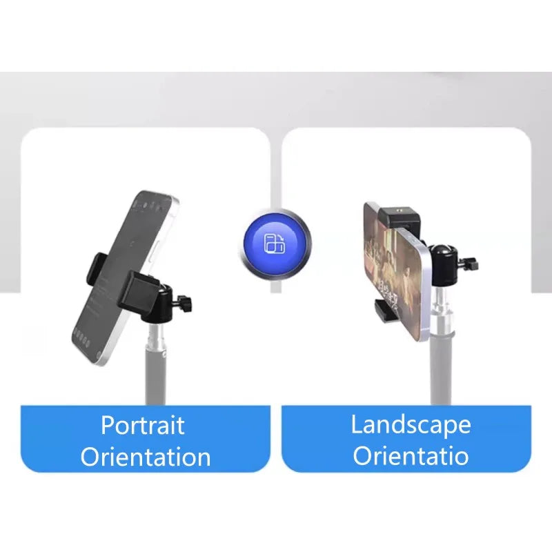 Soporte universal 360° para celular y tripié