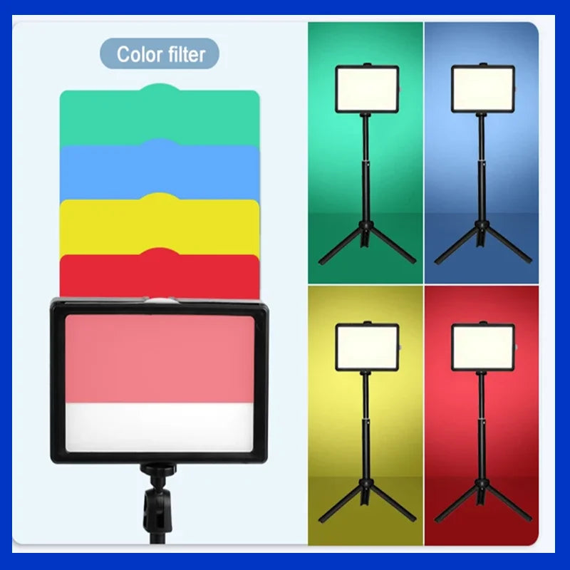 Luz de relleno para webcam y escritorio